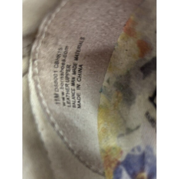 Born Mosaic Tamara Tamera Sneakers White Leather Brights 11 - Picture 11 of 12